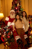 Santa with the Ashleys 2022